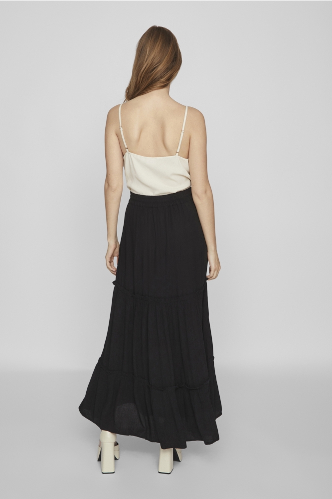 VIMESA HW MAXI SKIRT - NOOS 14090633 BLACK